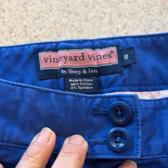 Vineyard Vines women’s Chino capris- Red, Blue, Black, Coral - Picture 7 of 15